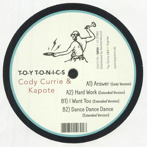 Cody Currie & Kapote - Hard Work EP