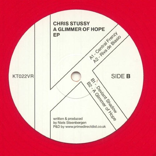 Chris Stussy - A Glimmer Of Hope EP (Ltd. Edition Red Vinyl)