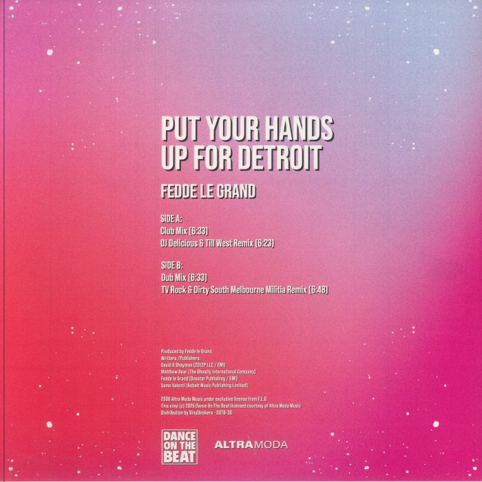 Fedde Le Grand - Put Your Hands Up For Detroit
