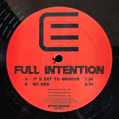 Full Intention - It's Set To Groove