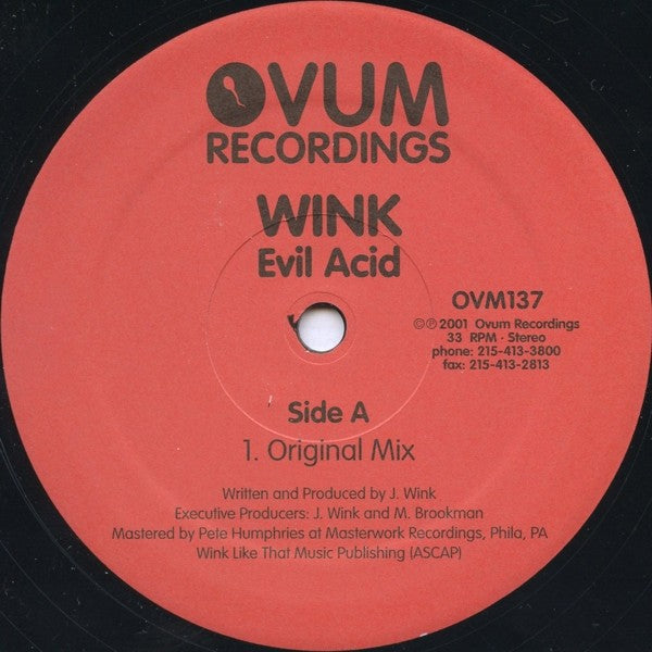 Josh Wink - Evil Acid