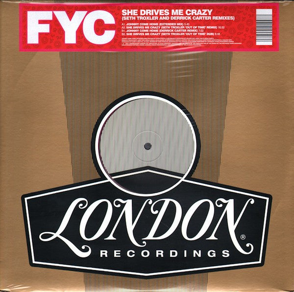 Fine Young Cannibals - She Drives Me Crazy (Seth Troxler And Derrick Carter Remixes)