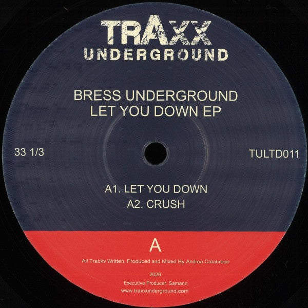 Bress Underground - Let You Down EP