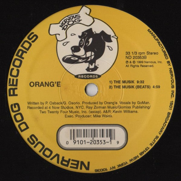 Orang'e - The Musik