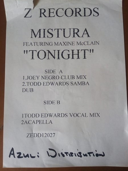 Mistura, Maxine McClain - Tonight