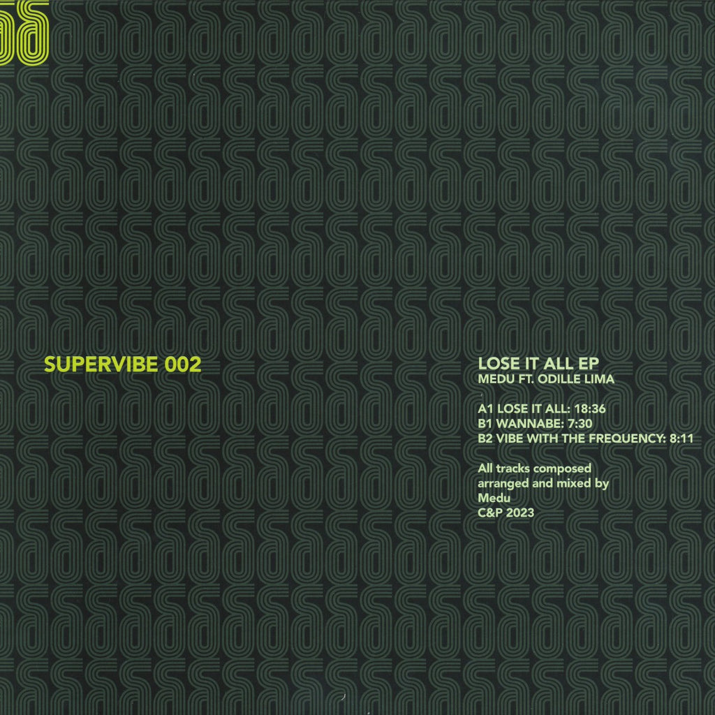 Medu, Odille Lima - Lose It All Ep