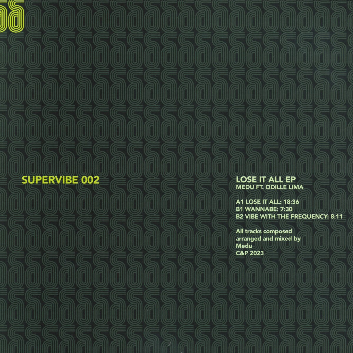 Medu, Odille Lima - Lose It All Ep