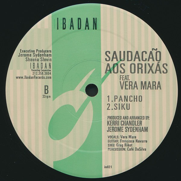 Jerome Sydenham And Kerri Chandler, Vera Mara - Saudacão Aos Orixás