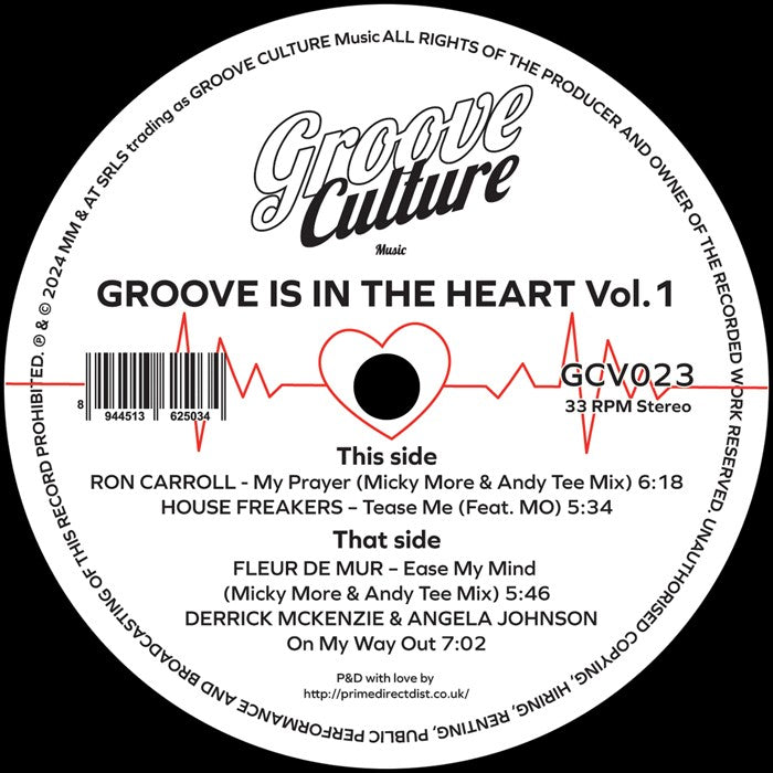 Various - Groove Is In The Heart Vol.1