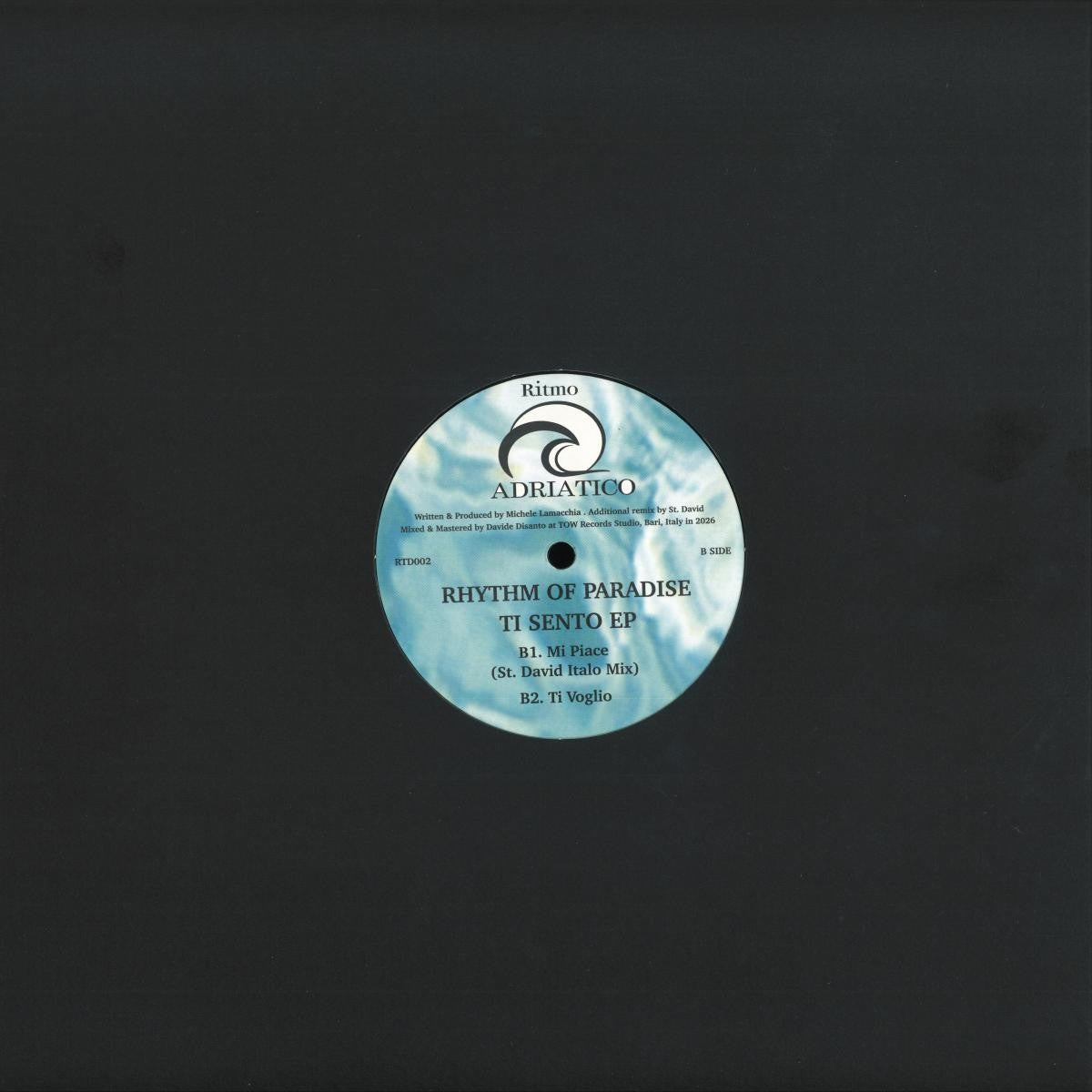 Rhythm Of Paradise - Ti Sento EP