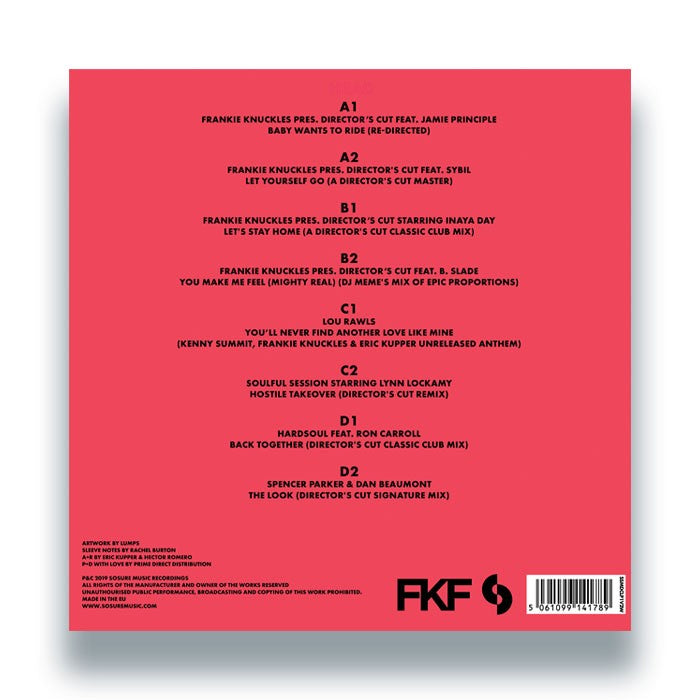Frankie Knuckles, Eric Kupper, Director's Cut - The Director’s Cut Collection (Volume Two)