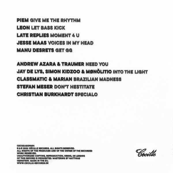 Various - Cécille Summer 2026 Compilation