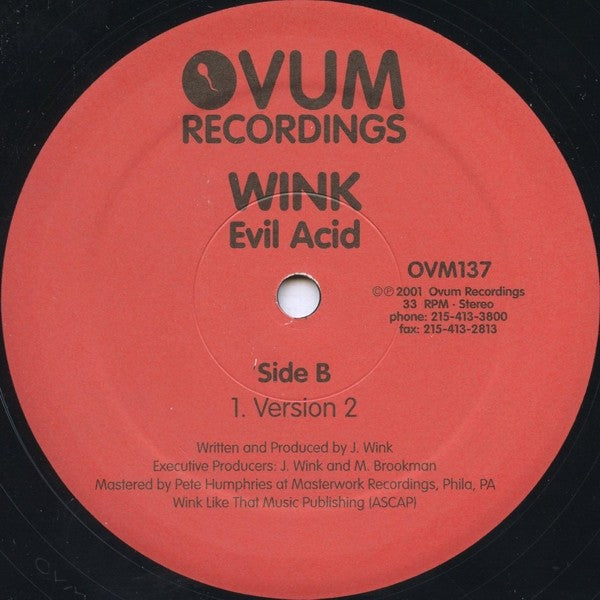 Josh Wink - Evil Acid
