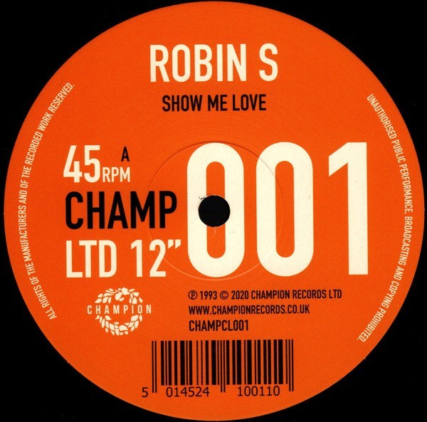 Robin S. - Show Me Love / Luv 4 Luv