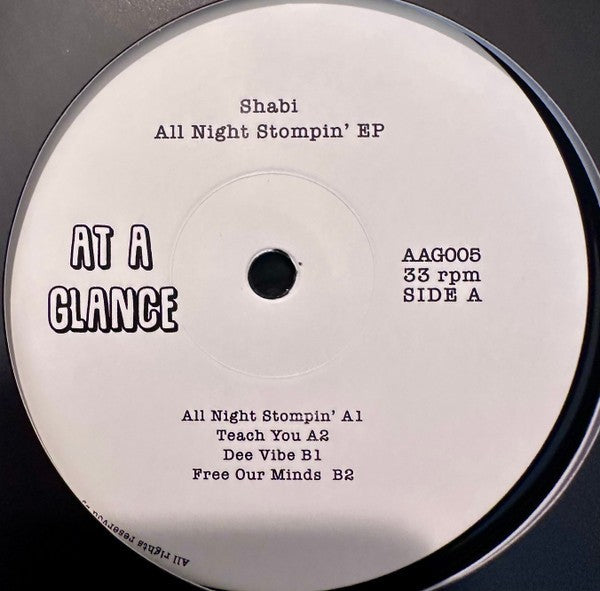 Shabi - All Night Stompin' EP