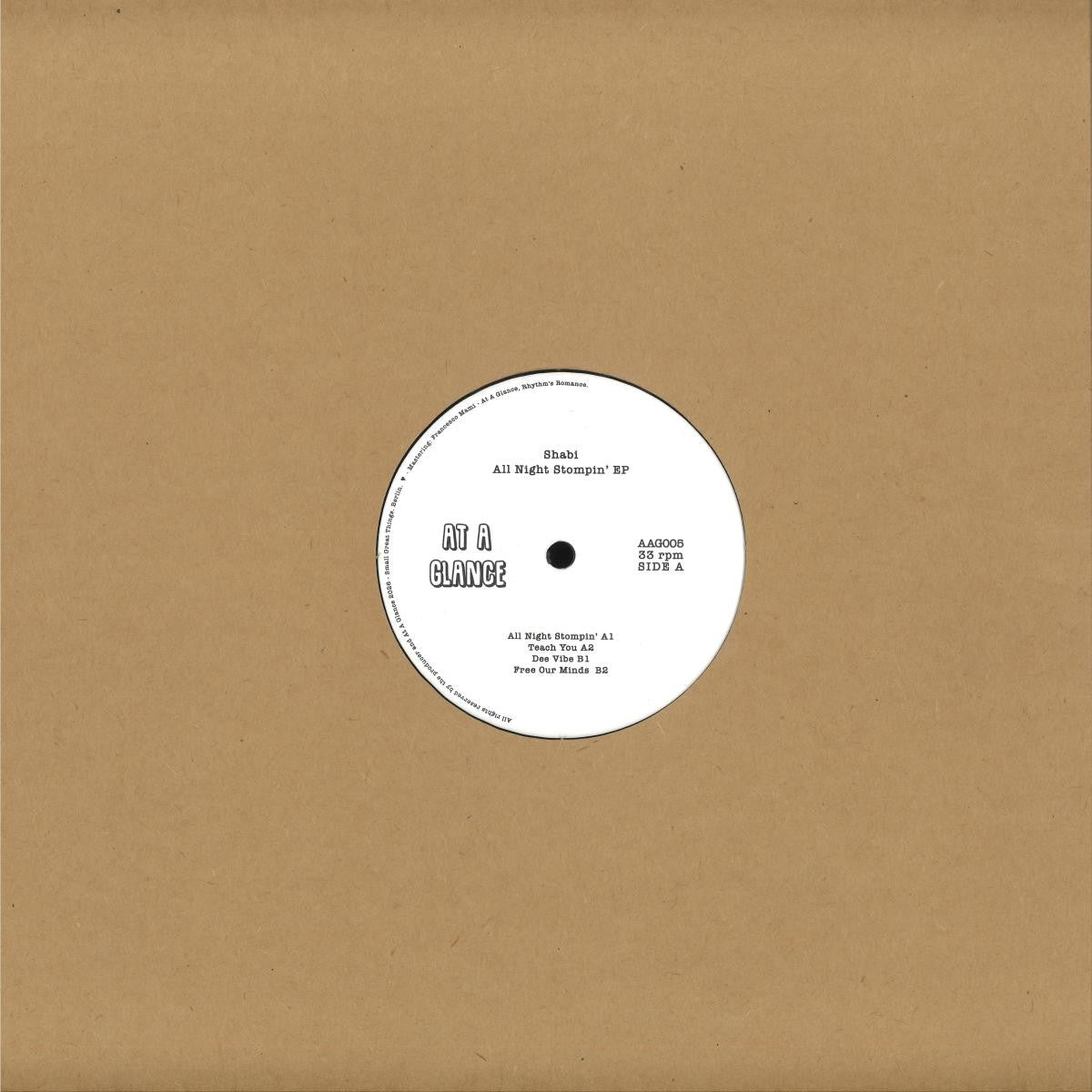 Shabi - All Night Stompin' EP