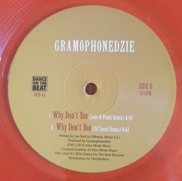 Gramophonedzie - Why Don't You