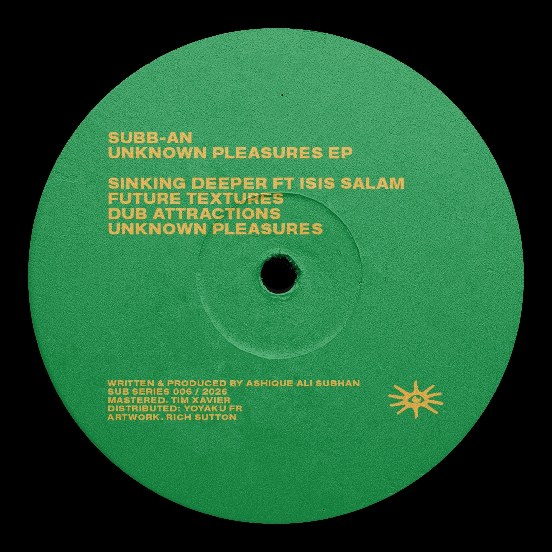 Subb-an - Unknown Pleasures EP