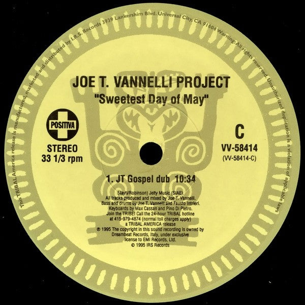 Joe T. Vannelli Project - Sweetest Day Of May (2LP)