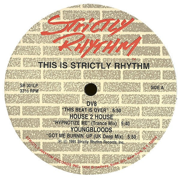 Various - This Is Strictly Rhythm (2LP)