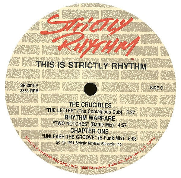 Various - This Is Strictly Rhythm (2LP)