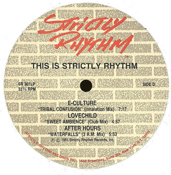 Various - This Is Strictly Rhythm (2LP)