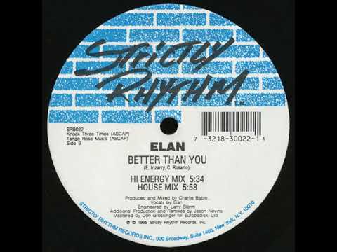 Preview — Elan – Better Than You