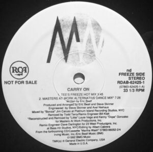 Martha Wash - Carry On (The Todd Terry Released Project)
