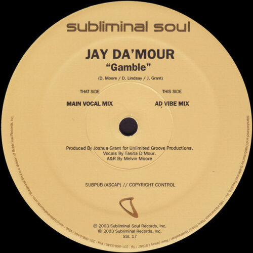 Jay Da'mour - Gamble