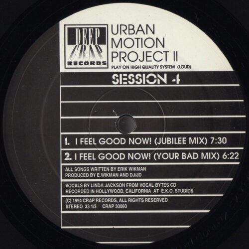 The Urban Motion Project – Holiday / I Feel Good Now!